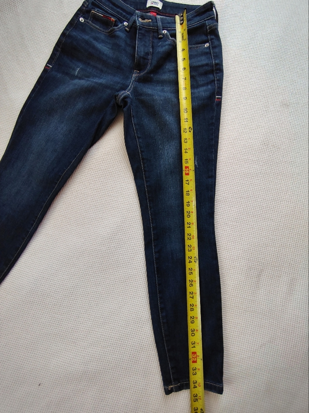 Tommy Dark Blue Women’s Skinny Jeans Size W 4/27 - Picture 7 of 13